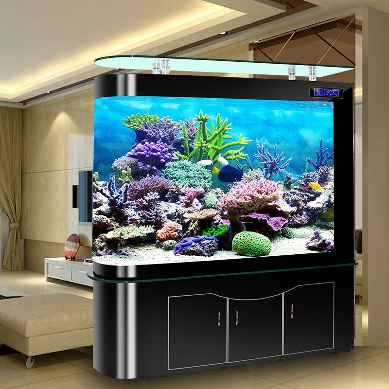 

Customized Marine Large 200 Gallon Fish Aquarium, Factory Direct Sale Indoor Household Large Acrylic Fish Tank