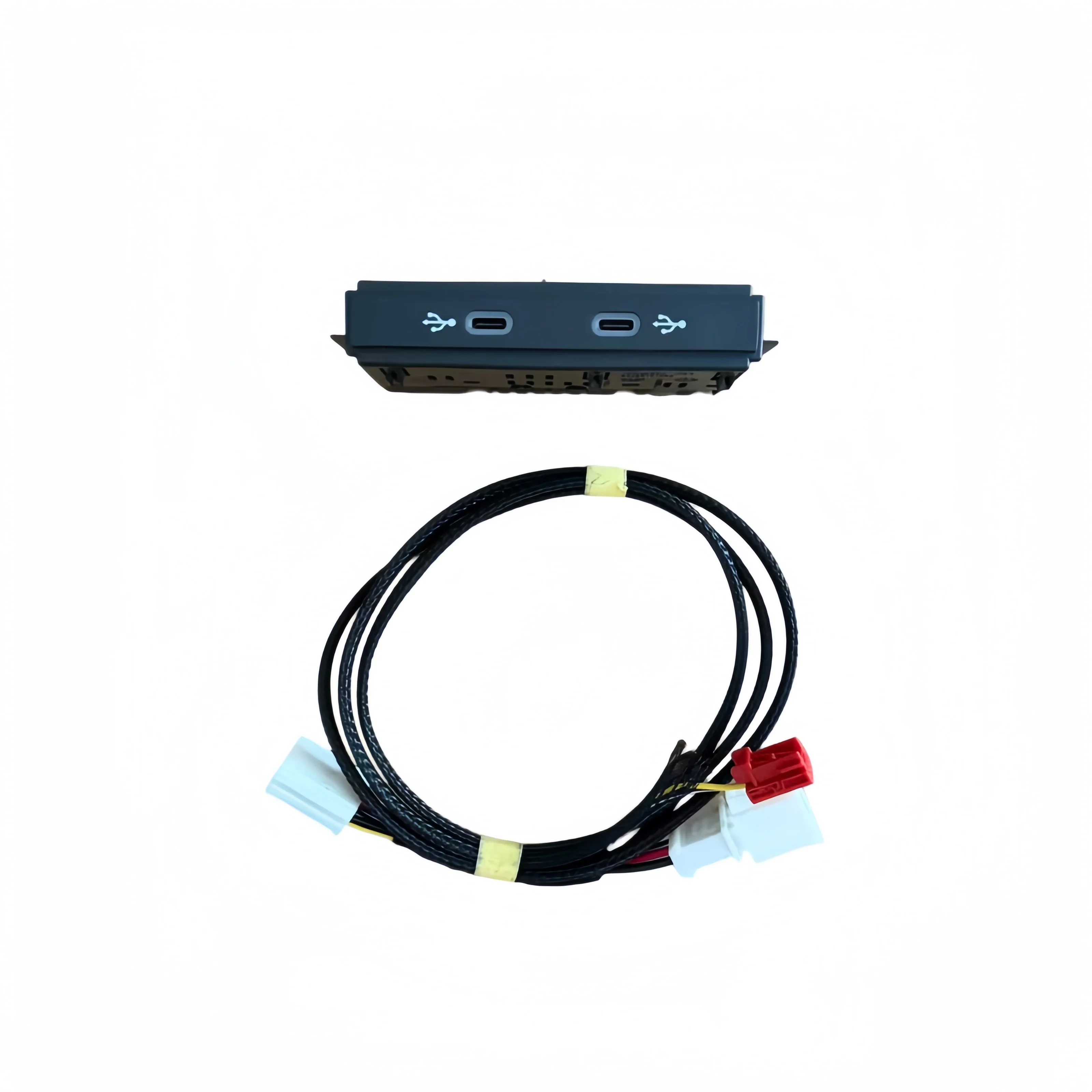For VW Tiguan MK2 Tharu Touran ID3 Skoda Octavia Kodiaq Upgrade USB-C Charging Interface 5NG035700 30D035736