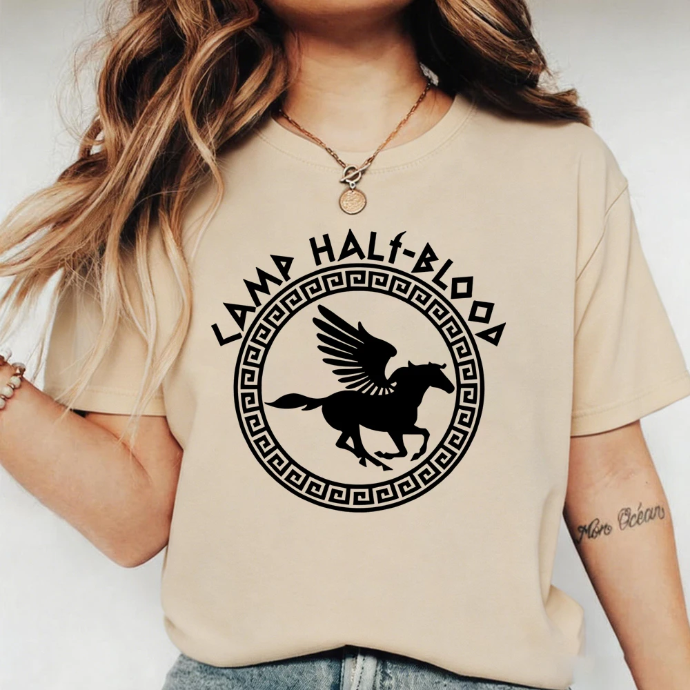 2026 Camp Half Blood T Shirts Fall Training Camp Game Shirt Halloween Magical Gift Percy Jackson Merch Unisex Harajuku Tee Tops