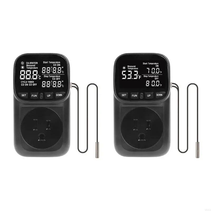 

Цифровые контроллеры температуры с переключателями таймера от -40 ℃ на 120 ℃ Регулируемые переключатели с термостатом.