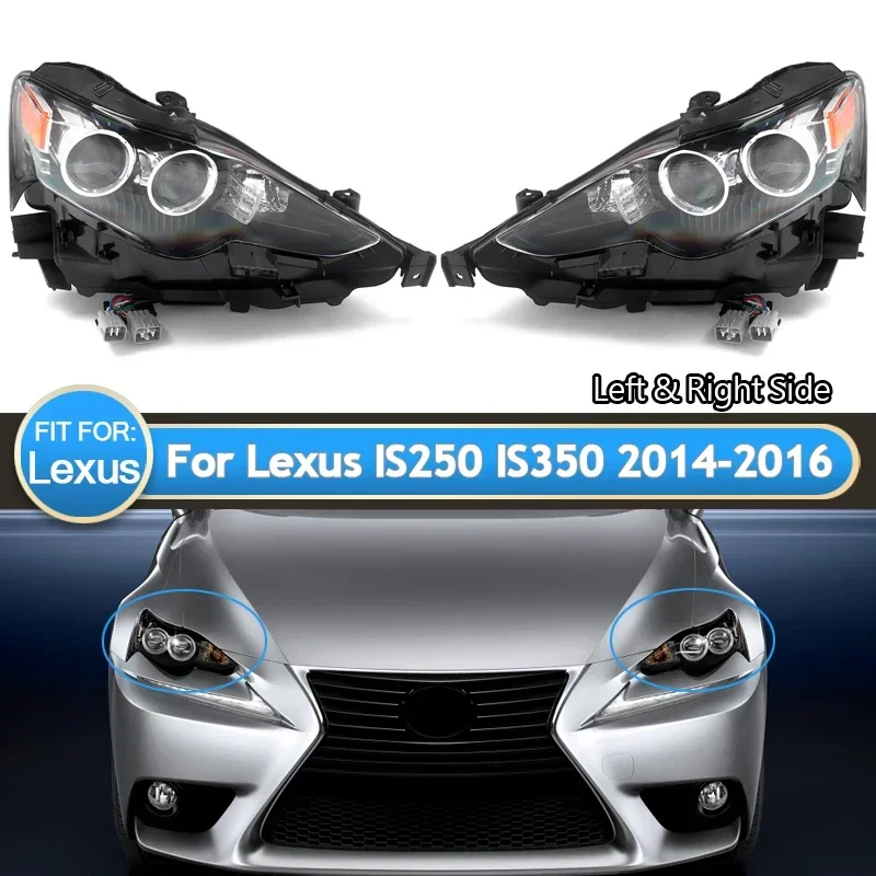 For 2014 2015 2016 Lexus IS250 IS200T IS300 IS350 LED Headlight Left Driver Side