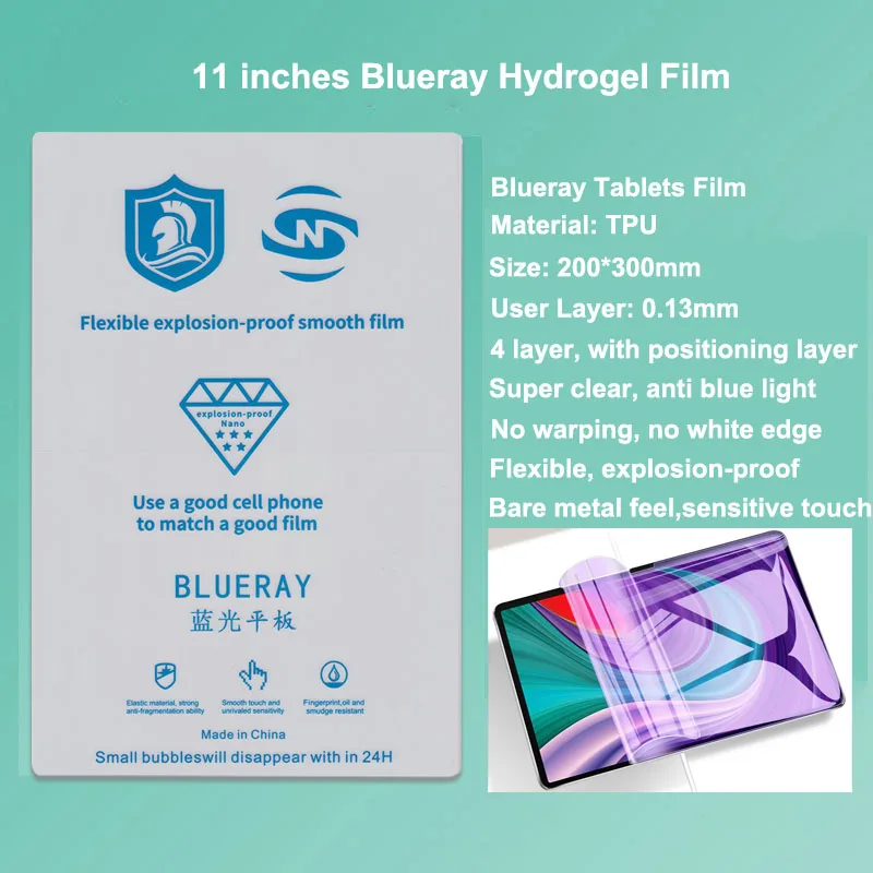 VORMIR 10 szt. Folii Ochronnych na Ekran do Plotera Tnącego, TPU Hydrożelowe Miki na iPad Air Pro Laptop, Folię Ochronną — zdjęcie produktu 4