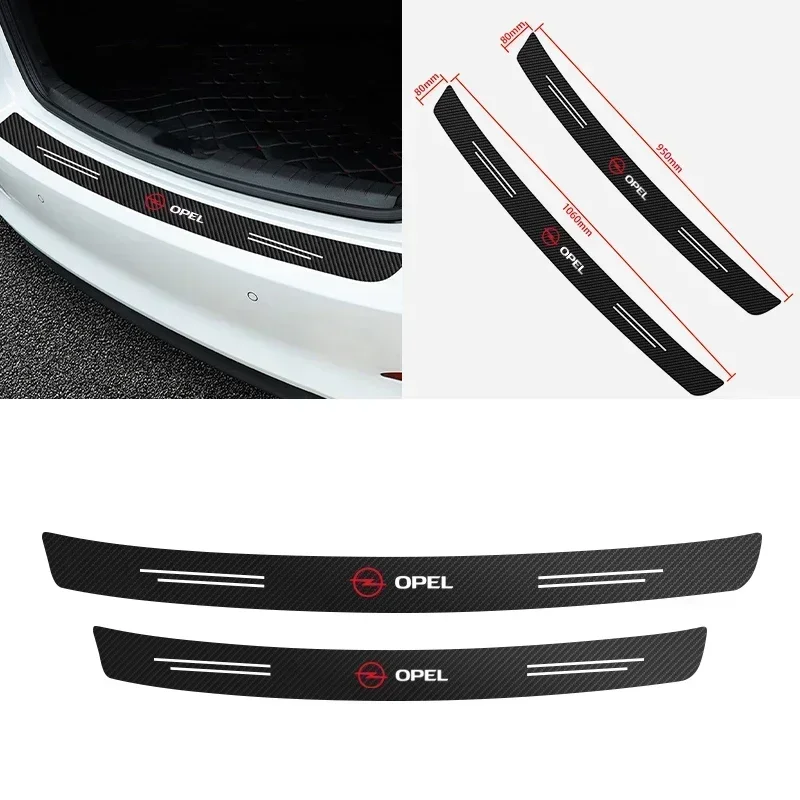 

Защитная наклейка на пороги и багажник из углеродного волокна для Opel Astra, Insignia, Mokka, Zafira, Corsa, Vectra, Antara, Meriva