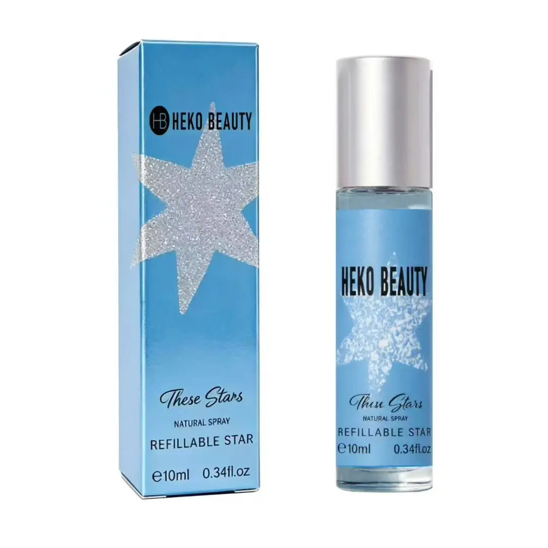 Huile de parfum roll-on Star : Charme élégant, vitalité naturelle fraîche, parfum longue durée pour 