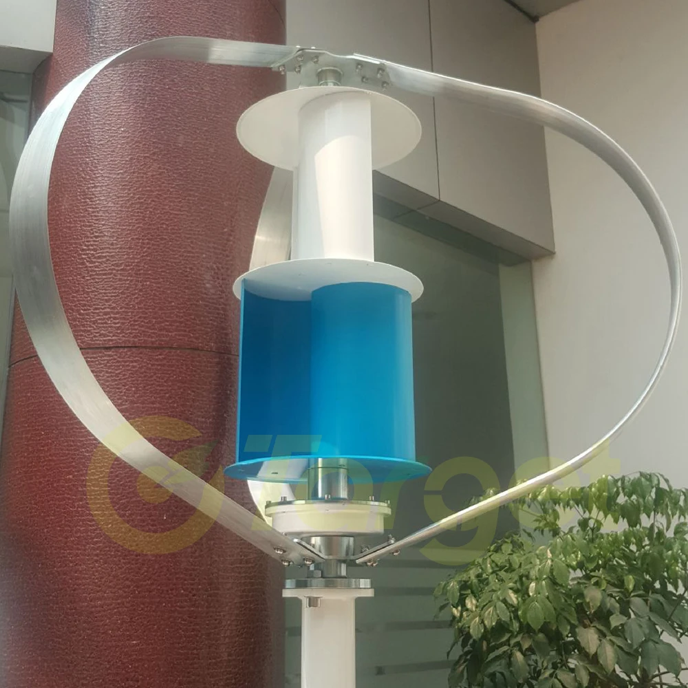 20000W 50KW Vertical Axis Maglev Windmill Wind Turbine Free Energy Power Generator 240V 380V With Hybrid Charge Controller Home