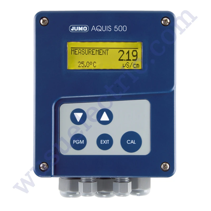 

Передатчик и контроллер проводимости AQUIS 500 CR JUMO 202565 /10-888-000-000-000-25/000