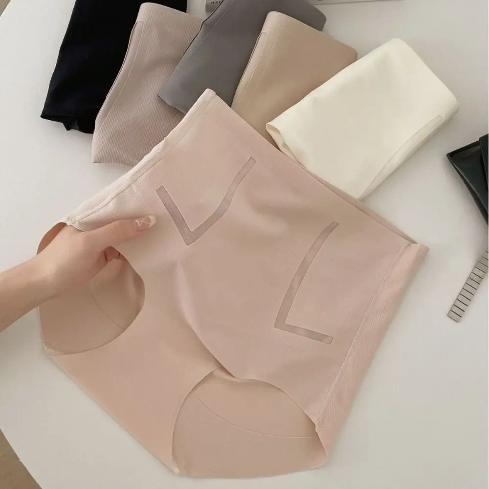 

Ice Silk Shapewear Panties Women Tummy Control High Waist Postpartum Body Shapers Intimates Briefs Butt Lifter Underpants Ladies