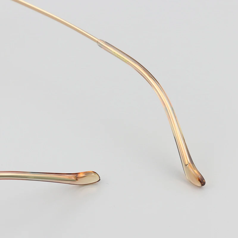 Fashion Ultra Light Pure Titanium Eyeglasses Frame Women Jewellry Rhinestone Optical Prescription Myopia Glasses