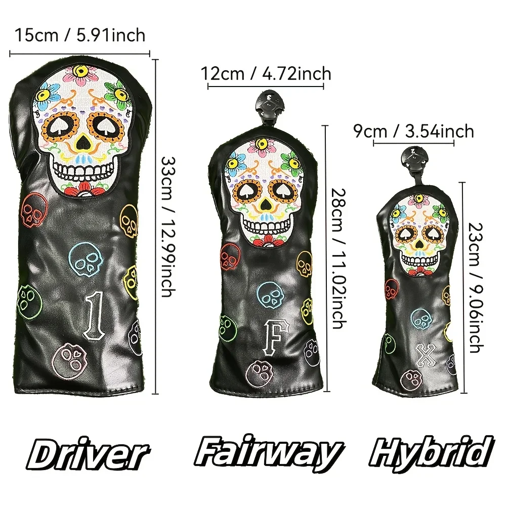 أغطية رأس نادي الجولف للسائق الهجين أغطية خشبية للممر وأغطية رأس مضرب نادي الجولف ملحقات الجولف متينة