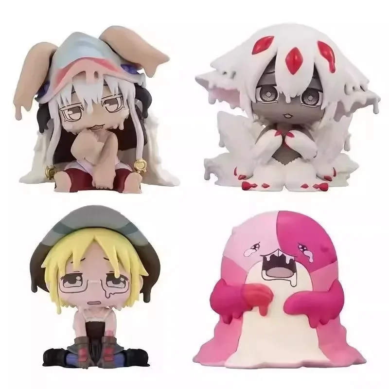 Made in Abyss: The Golden City of The Scorching Sun Gashapon Toys Nanachi Cute Action Figure Model Ornaments Toys