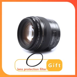 Canon EF 85mm f/1.8 USM Medium Telephoto Lens for Canon SLR Cameras 250D SL3 850D 90D 6D Mark II