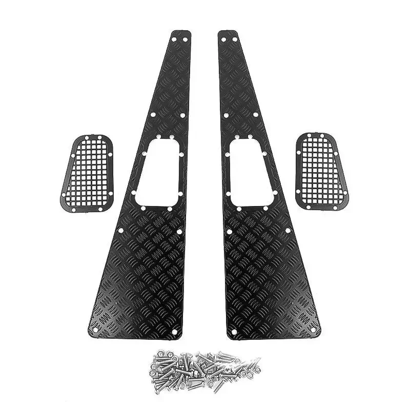 Metallo TRX4 Piastra Anti-skid Griglia di Aspirazione per Trxs TRX-4 TRX4 Defender 1/10 RC Crawler parti di aggiornamento accessori