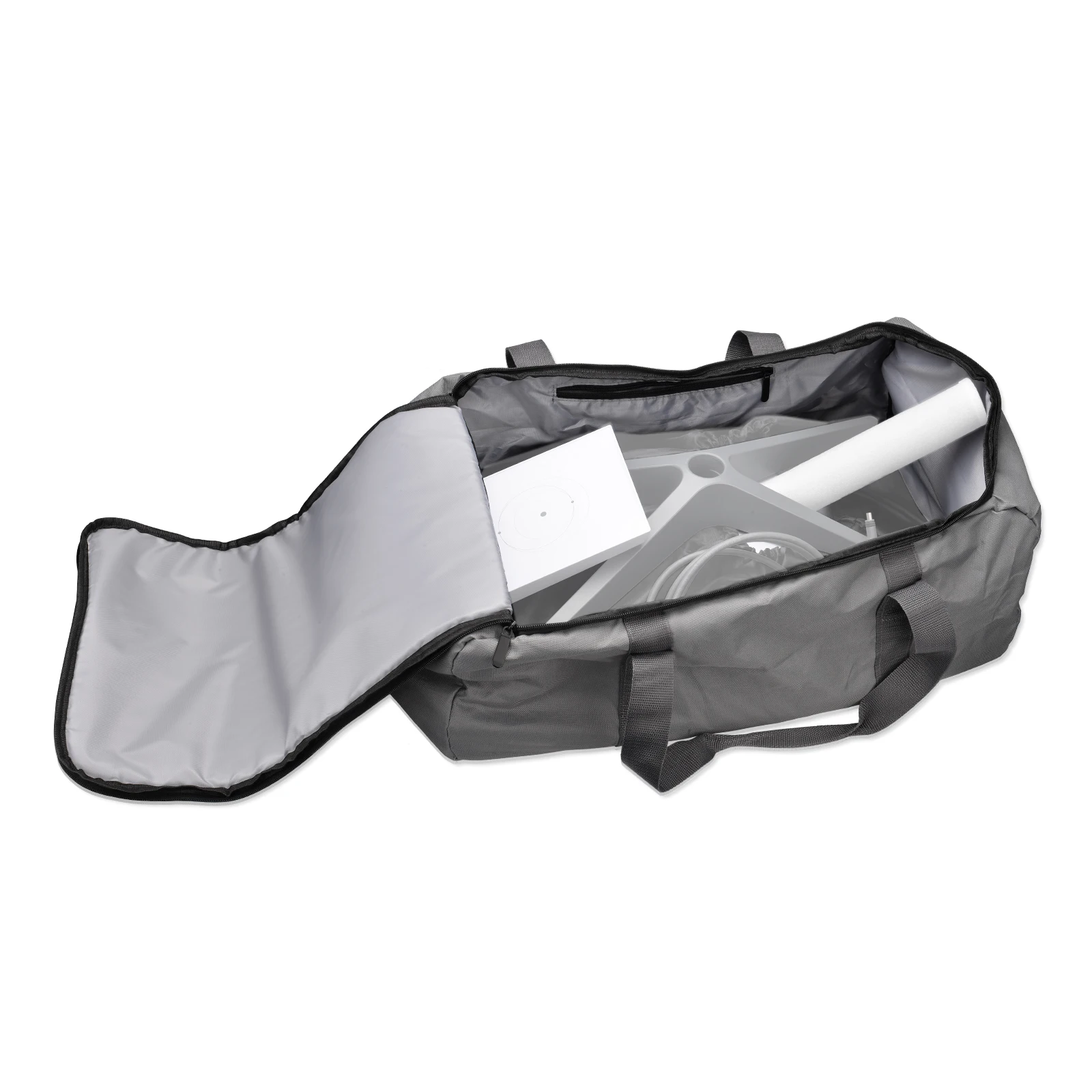 Superbat 50*33*25cm 600D Oxford Cloth Storage Bag Customised Shock for Starlink V2 Travel SpaceX Dish, Starlink Router, Ethernet