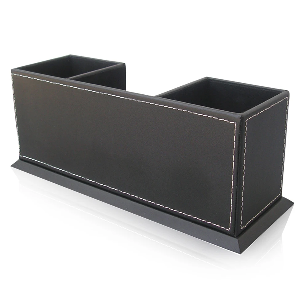 

Pen Holder Lint Fabric Multifunctional Business Card Phone Pens Office Supplies Elegant Design Home Office