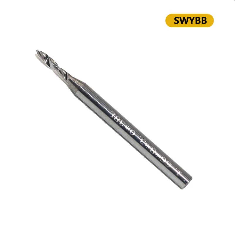 Micro Tungsten Carbide Steel Twist Drill Mini Shank 3mm Diameter 0.15~2.9mm CNC Metal Small Hole Making Aluminum Stainless Steel