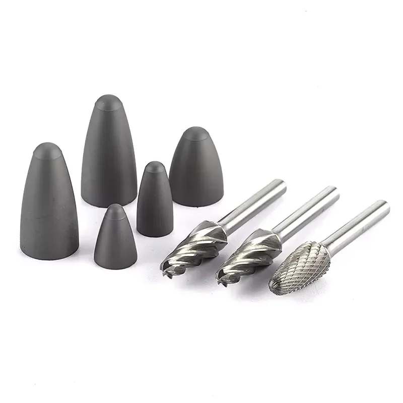 Type-F Custom Arc-shaped Round Head Nose Rotary Burr Blank for Rotary File Processing