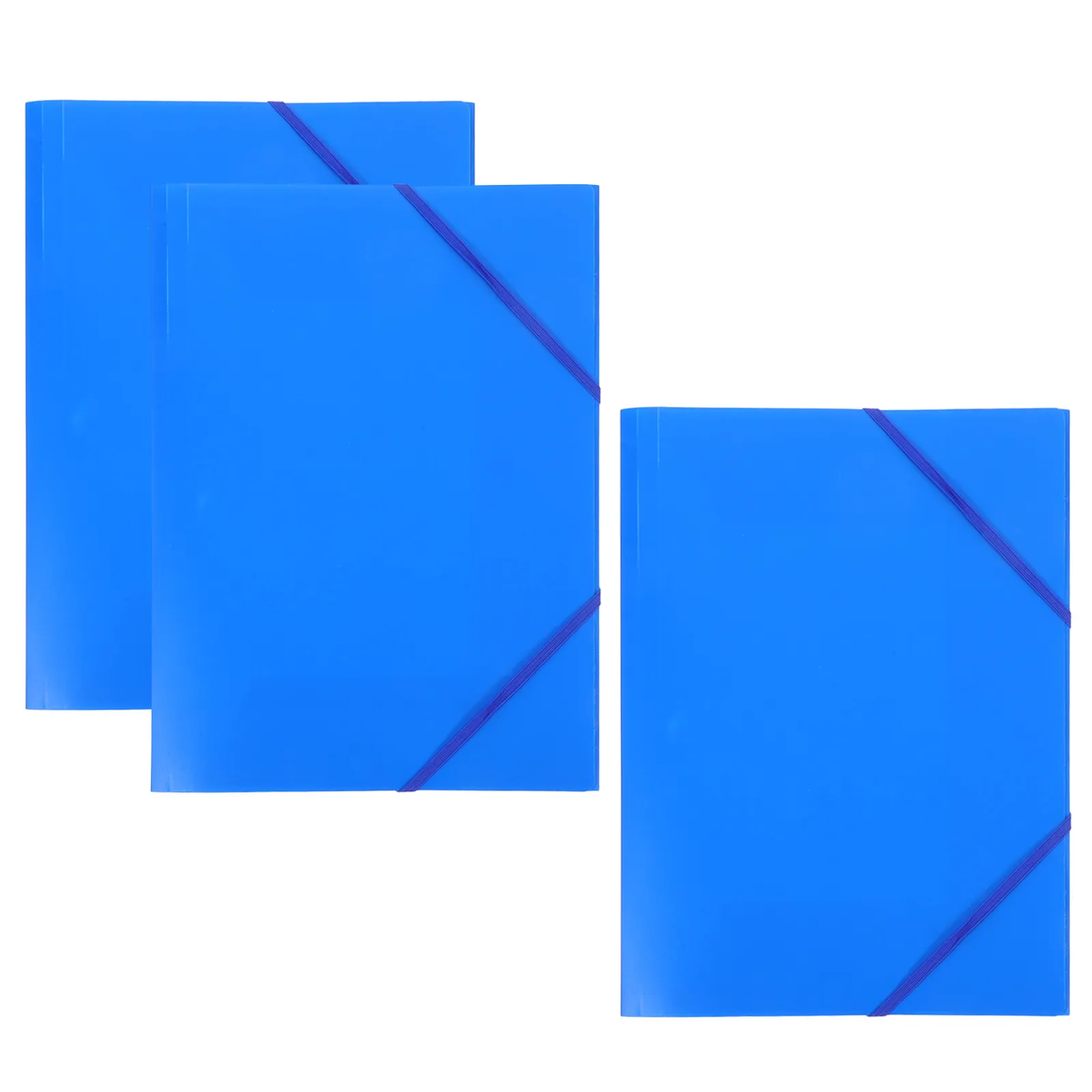 

Набор из 3 папок-органайзеров формата А4 с эластичной резинкой, складной дизайн, износостойкий материал, многофункциональное хранилище для офиса и школы