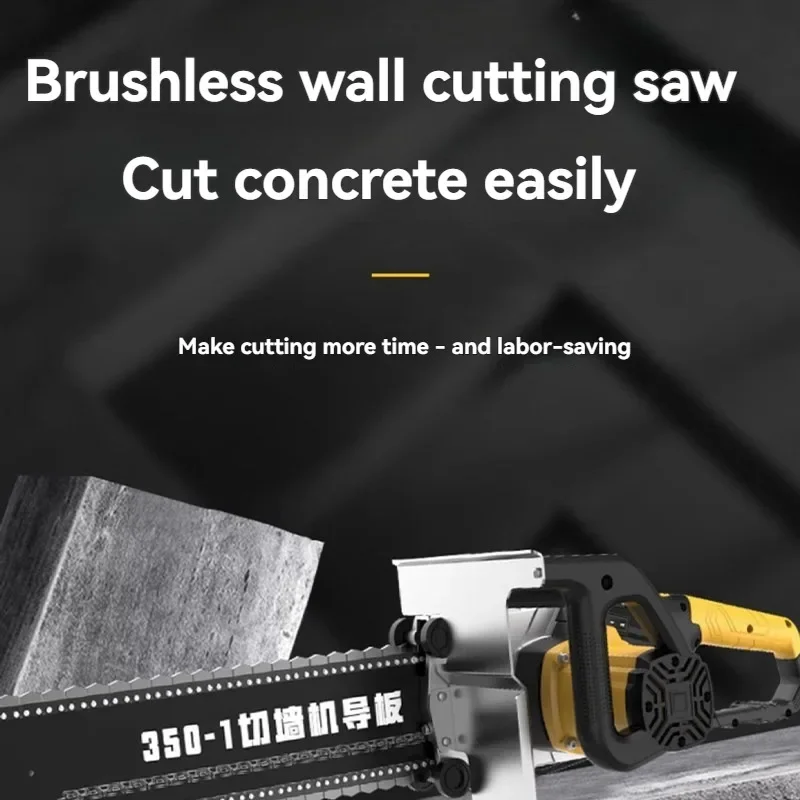 Multifunctional Brushless Wall Cutting Machine Concrete and Cement Door Cutting Machine Electric Chain Saw Door Cutting Machine