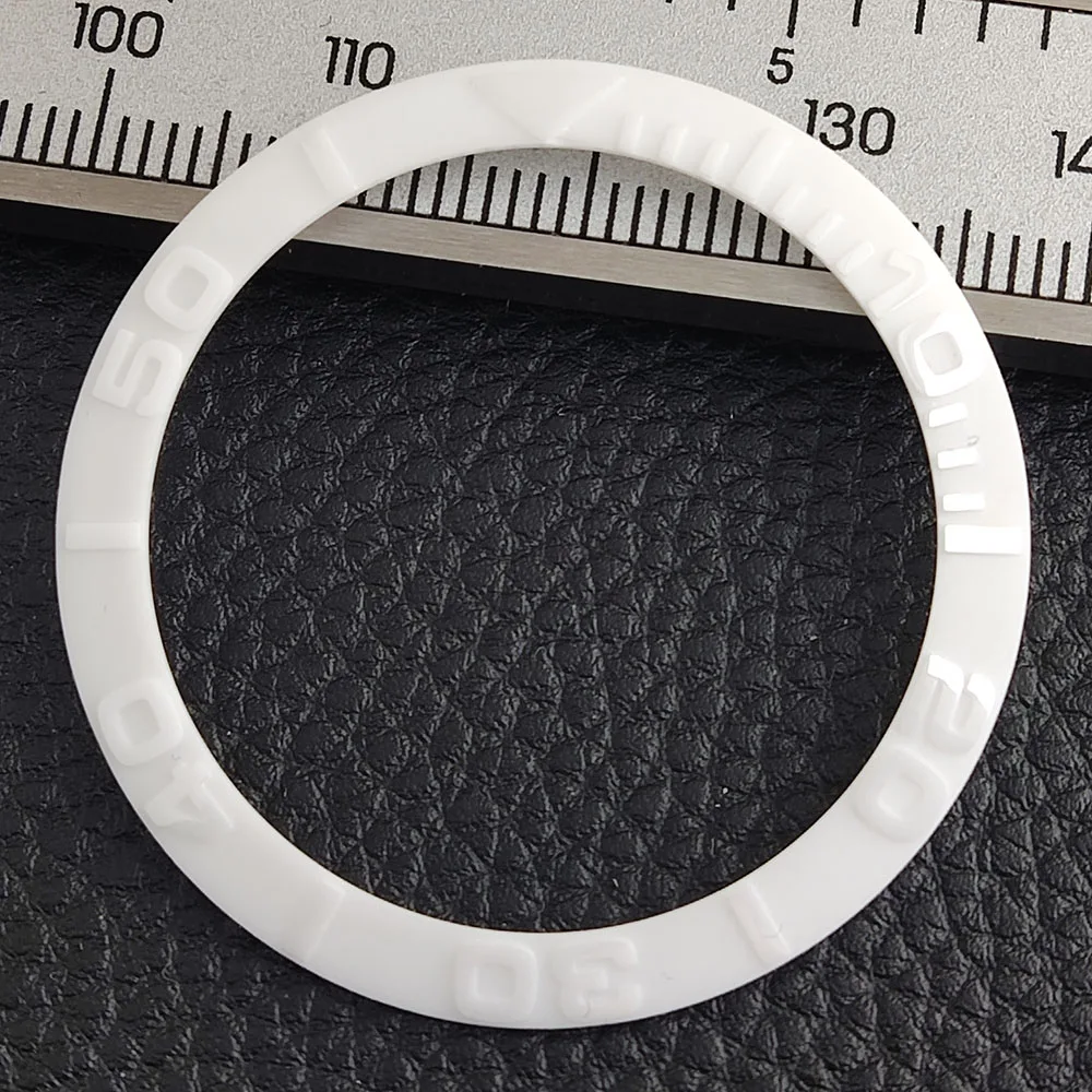 38mm yacht  ceramic bezel watch tilt bezel suitable for 40mmNH35nh36 inlay accessories 38mm * 30.7mm