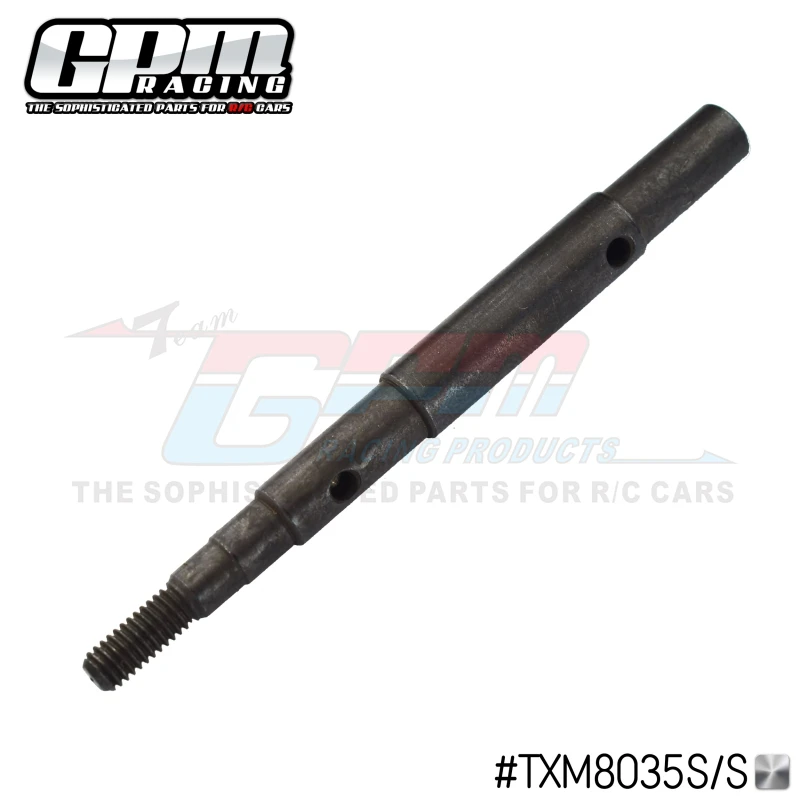 

GPM 45 # hardened steel main gear straight shaft suitable for 1:5 X-MAXX 8S 6S MONSTER RC cars