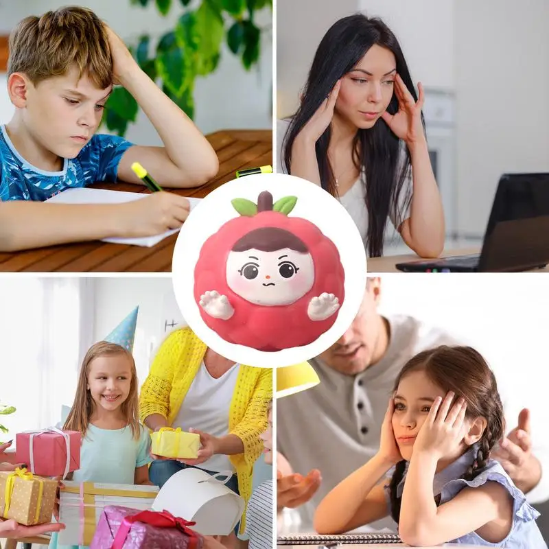 Giocattolo da spremere a lenta crescita Palla da spremere a lenta crescita Fidget Bambini Divertente giocattolo da spremere Giocattolo da spremere sensoriale per bambini Adulti