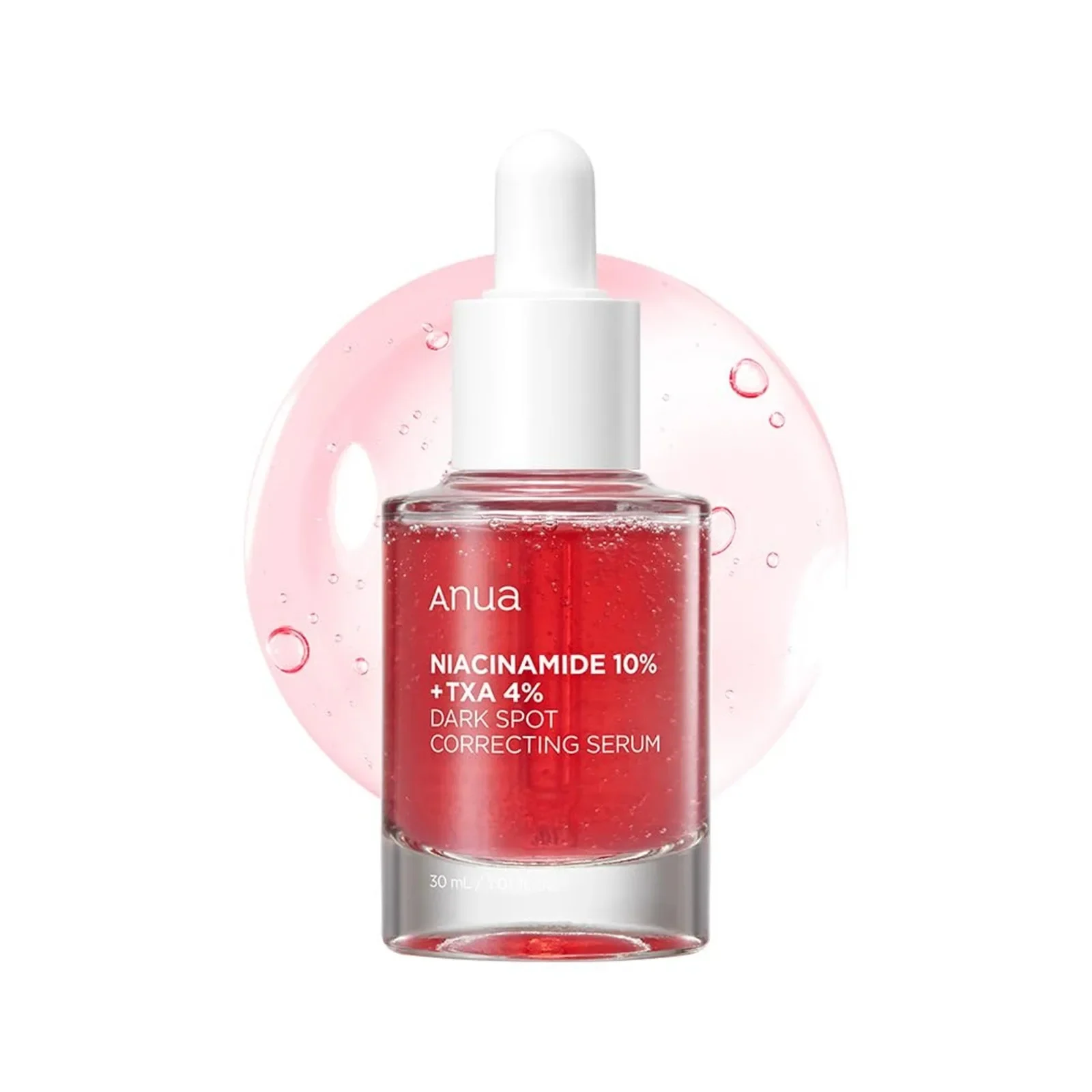 Anua 10% Niacinamide + 4% Hyaluronic Acid Serum, Hyaluronic Acid, Vitamin B12 Natural Pigment, Suitable for Sensitive Skin, 30ml