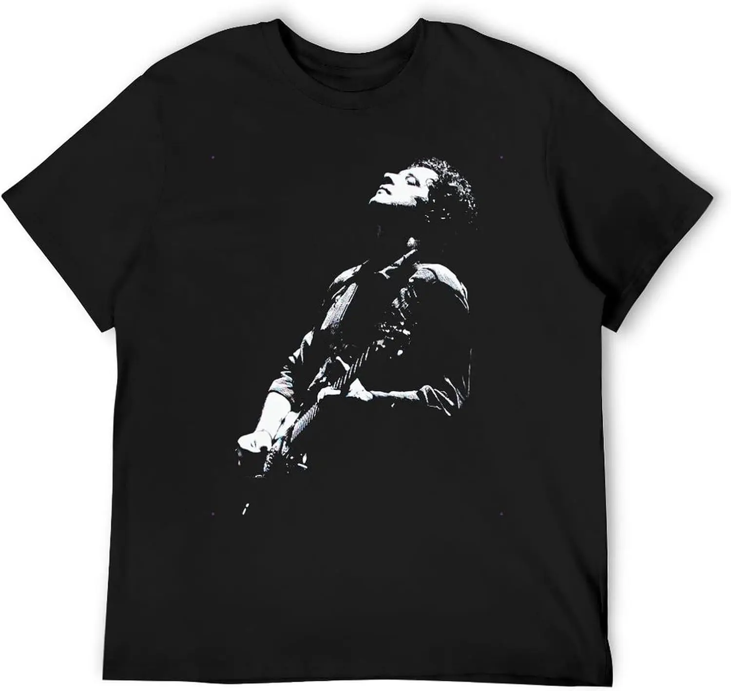 Gustavo Cerati T-Shirt Men's Short Sleeve Shirt Hip Hop Vintage Loose Tshirt Breathable Sports Tee