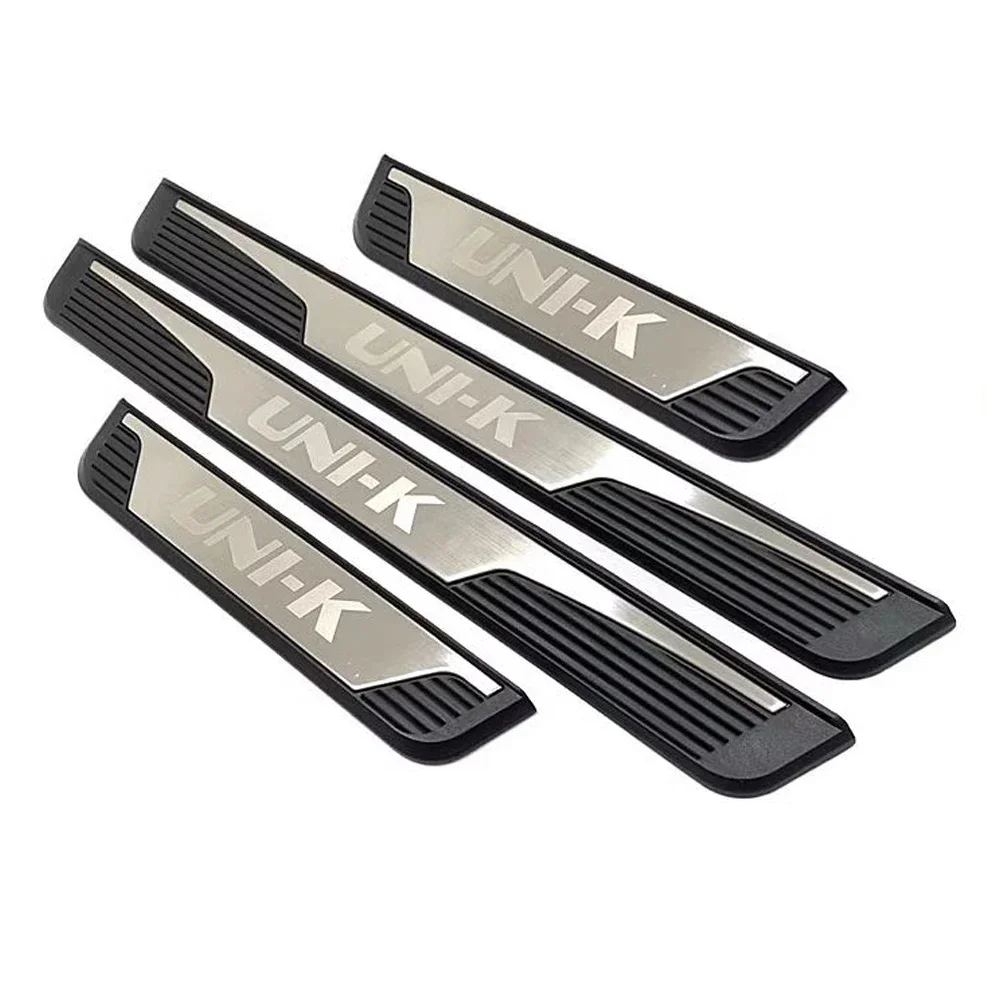 Car Accessories Threshold For Changan UNI-K UNI K Door Sill Protector scuff Plate Trim Styling 2022