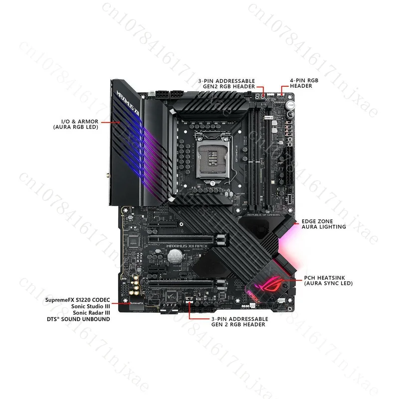 

FOR ASUS ROG MAXIMUS XII APEX M12A Motherboard Z490 10900KA 1200PIN