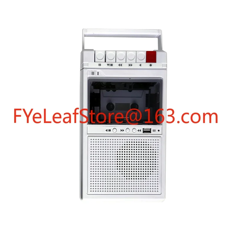 Retro portable recording tape player, Bluetooth card insertion USB flash drive, portable cassette player cassette