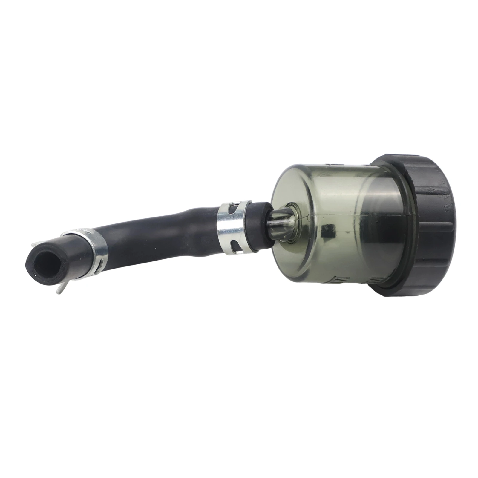 1 قطعة خزان الوقود مع أنابيب البلاستيك الأسود الفرامل الخلفية أسطوانة رئيسية مخلب البنزين خزان الوقود النفط صالح لمعظم الدراجات النارية #3