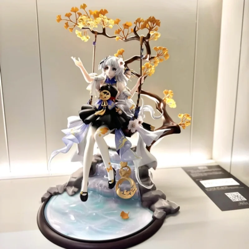 

30 см натуральная Honkai Impact 3 Тереза Апокалипсис Звездный астролог Ночь орхидеи 1/7 статическая модель настольная статуя украшение