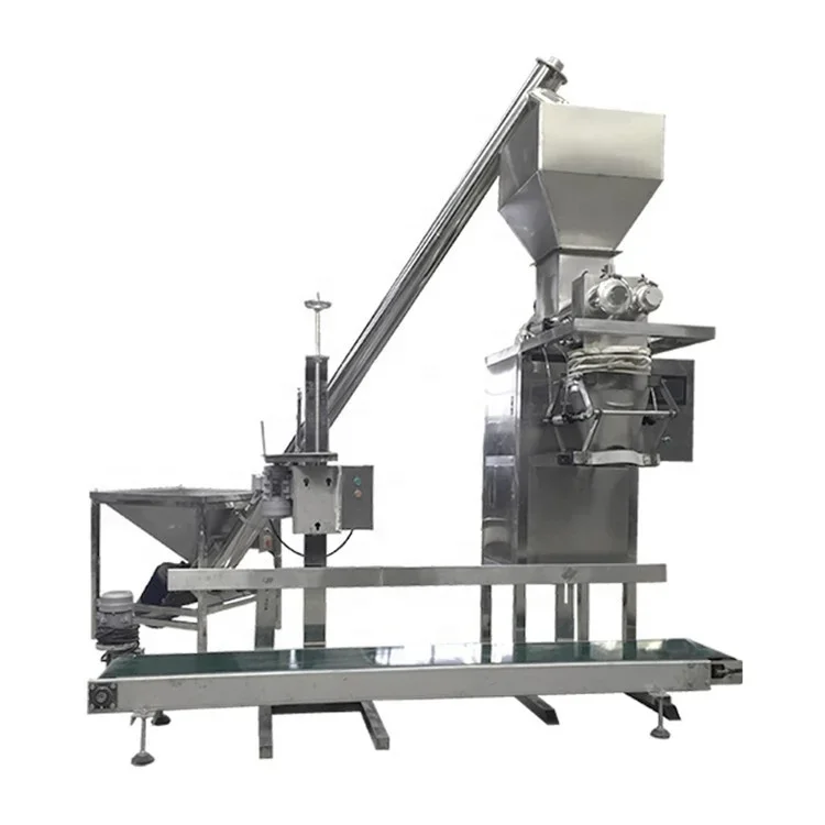 Fully automatic 5-50kg powder and granule bag packing machine