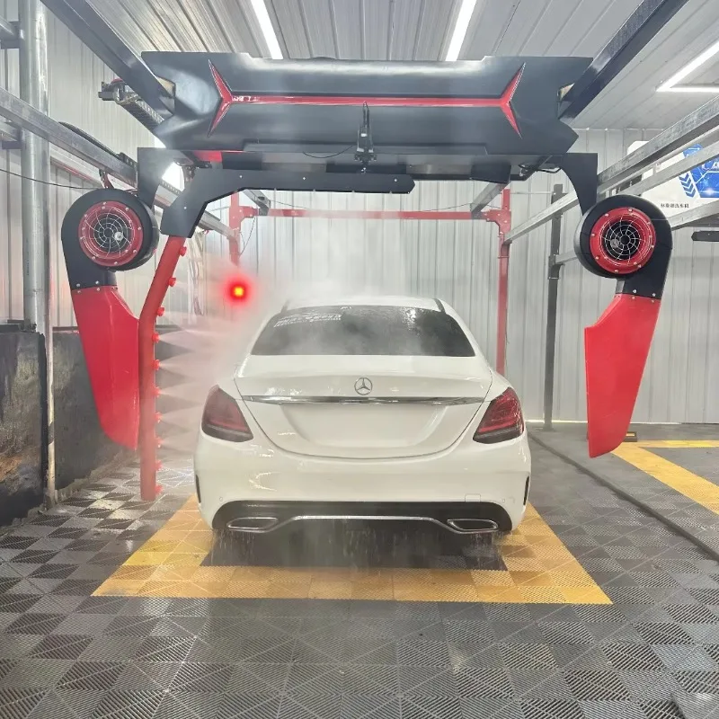 Customized 5 Minutes Best Car Wash Machines Fully Automatic Touchless Car Wash Machine System 360 One-touch Brushless Car Wash E