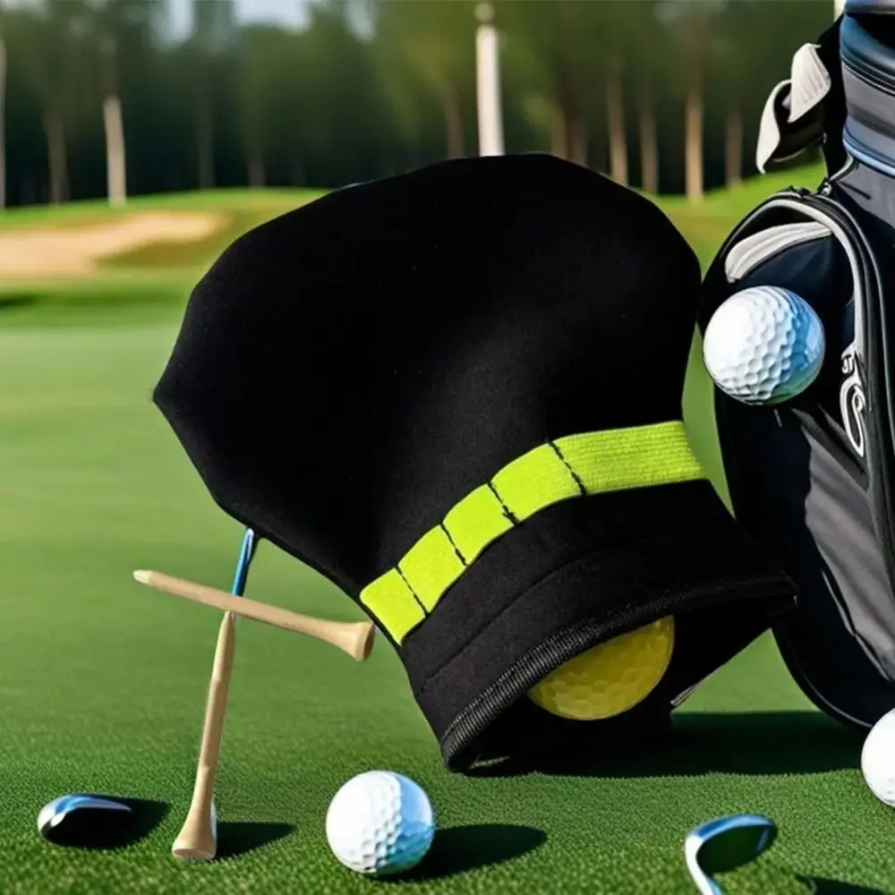 Com clipe de metal suporte de bola de golfe portátil fácil de transportar bolsa de bola de golfe espaçosa versátil bolso de parafuso prisioneiro de golfe