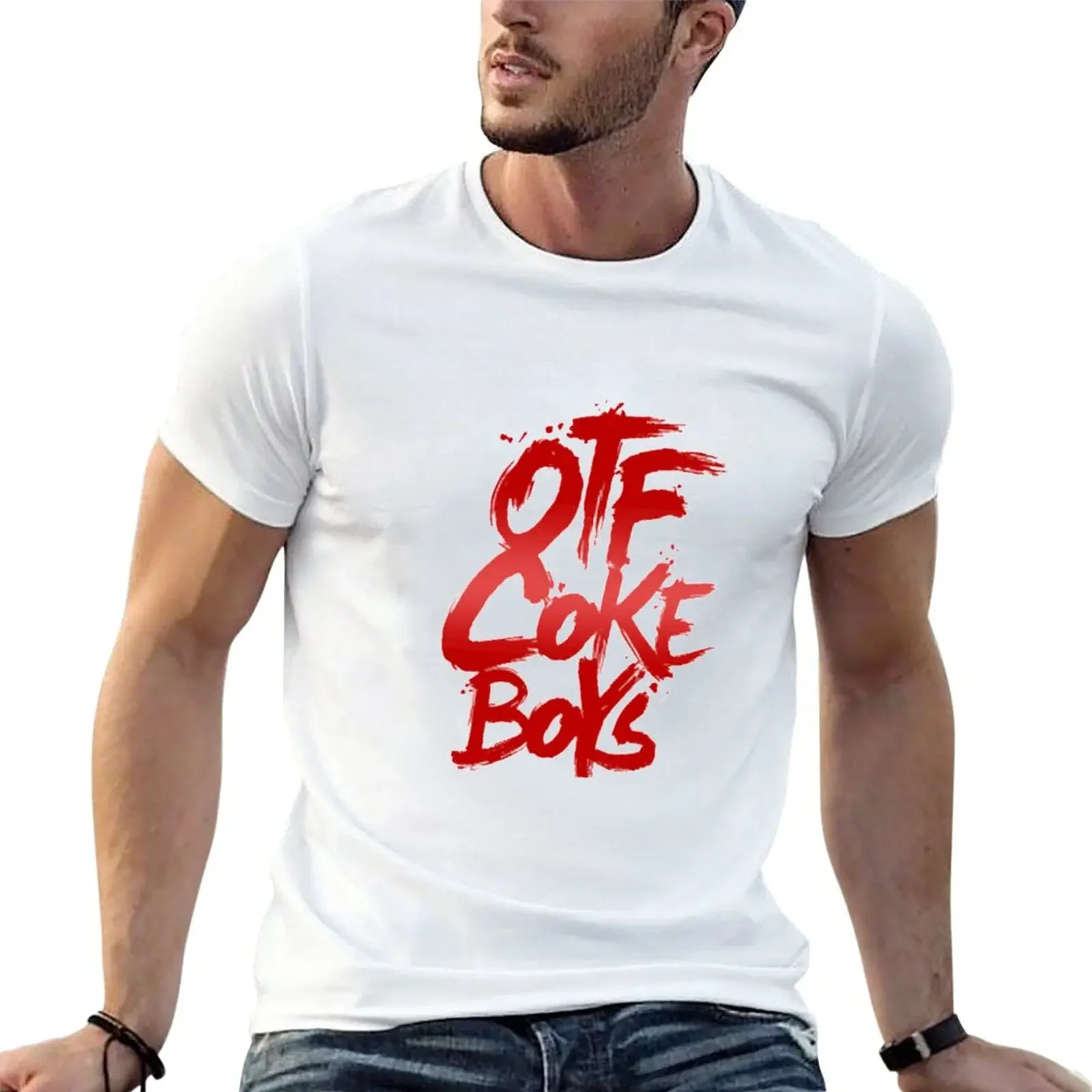 

OTF COKE BOYS T-Shirt vintage t shirt sweat shirt summer tops quick drying t-shirt mens big and tall t shirts