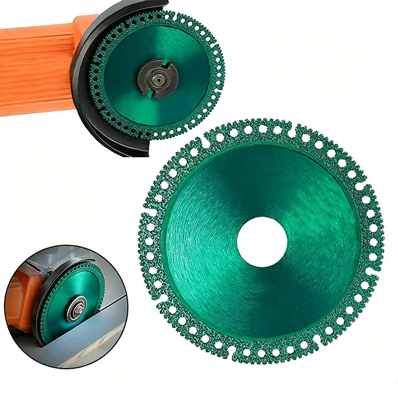 

100mm Heavy Duty Multifunctional Diamond Cutting Disc Saw Blade for Tile Marble PVC Pipe Color Steel Angle Grinder Durable Tool