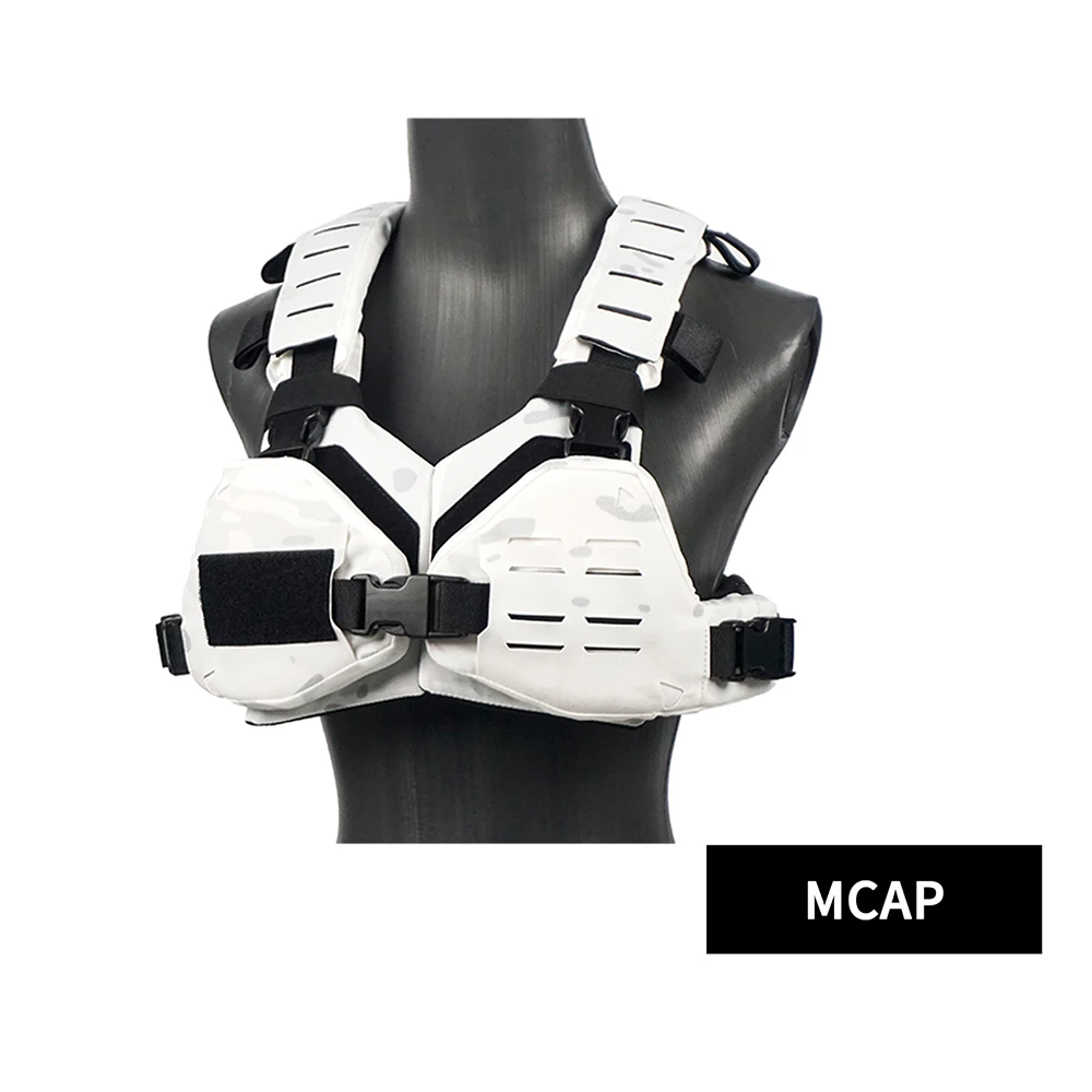 DMGear Chaleco táctico mujer con placas MOLLE ligero para exteriores - imagen 5