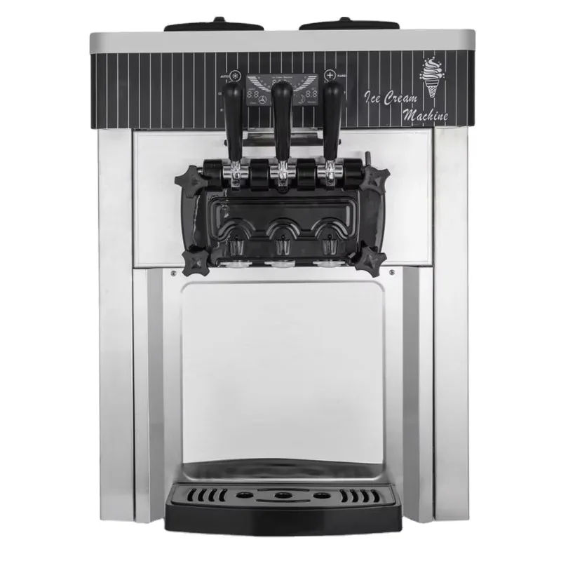 Fully Automatic Food-Grade Stainless Steel Yogurt Ice Cream Cone Machine New Soft Serve Milk for Chocolate Filling New