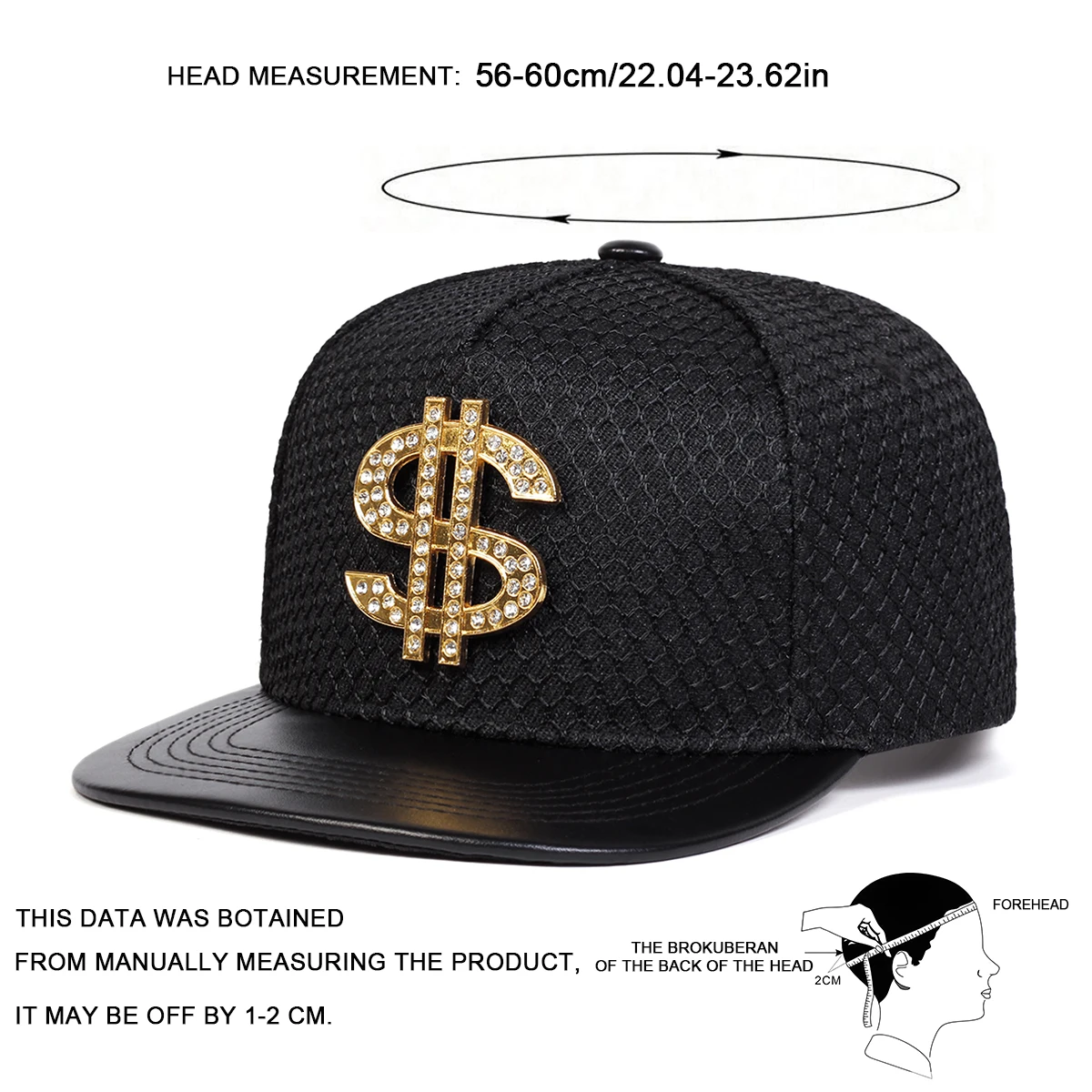 Unisex USD Letter Label Hip-hop Hats Fashion Spring Autumn Outdoor Adjustable Casual Baseball Caps Sunscreen Hat