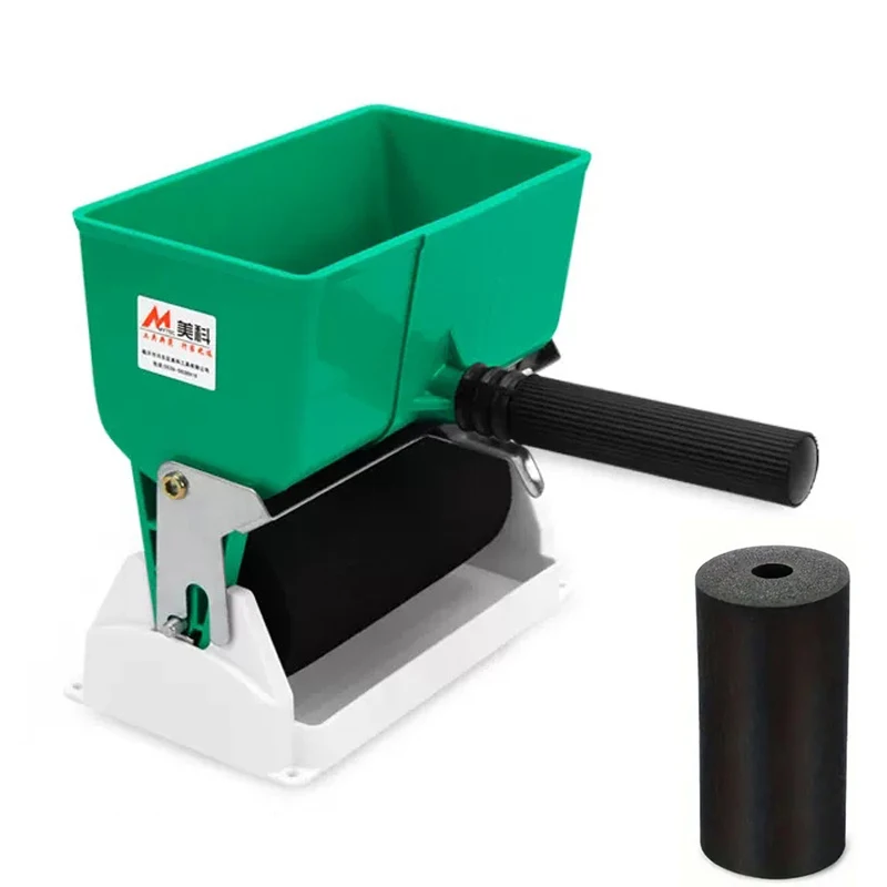 

Woodworking Glue Applicator Roller with with Flow Control Switch Portable Wood Wallpaper Carton Glue Brush Roller Manual Decorat