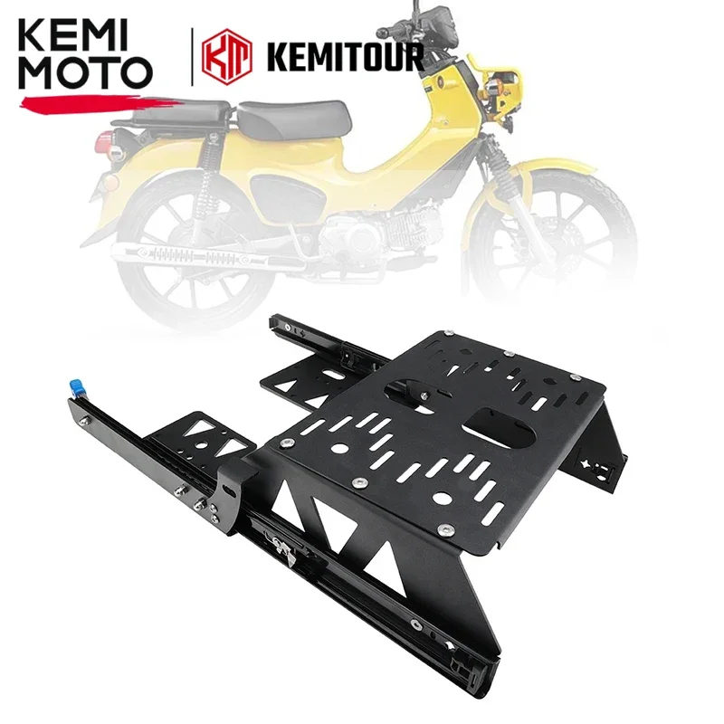 

For Honda Cross Cub CC110 2023 2024 Motorcycle Rear Tailstock Bracket Suitable Luggage Rack Modified Sliding Chute CC110 Carrier