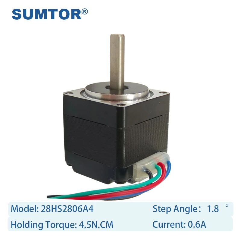 Motor Nema 11, precio de fábrica, 4,5 MM de diámetro del eje, 24 voltios, Motor paso a paso para máquina CNC, 2 uds.