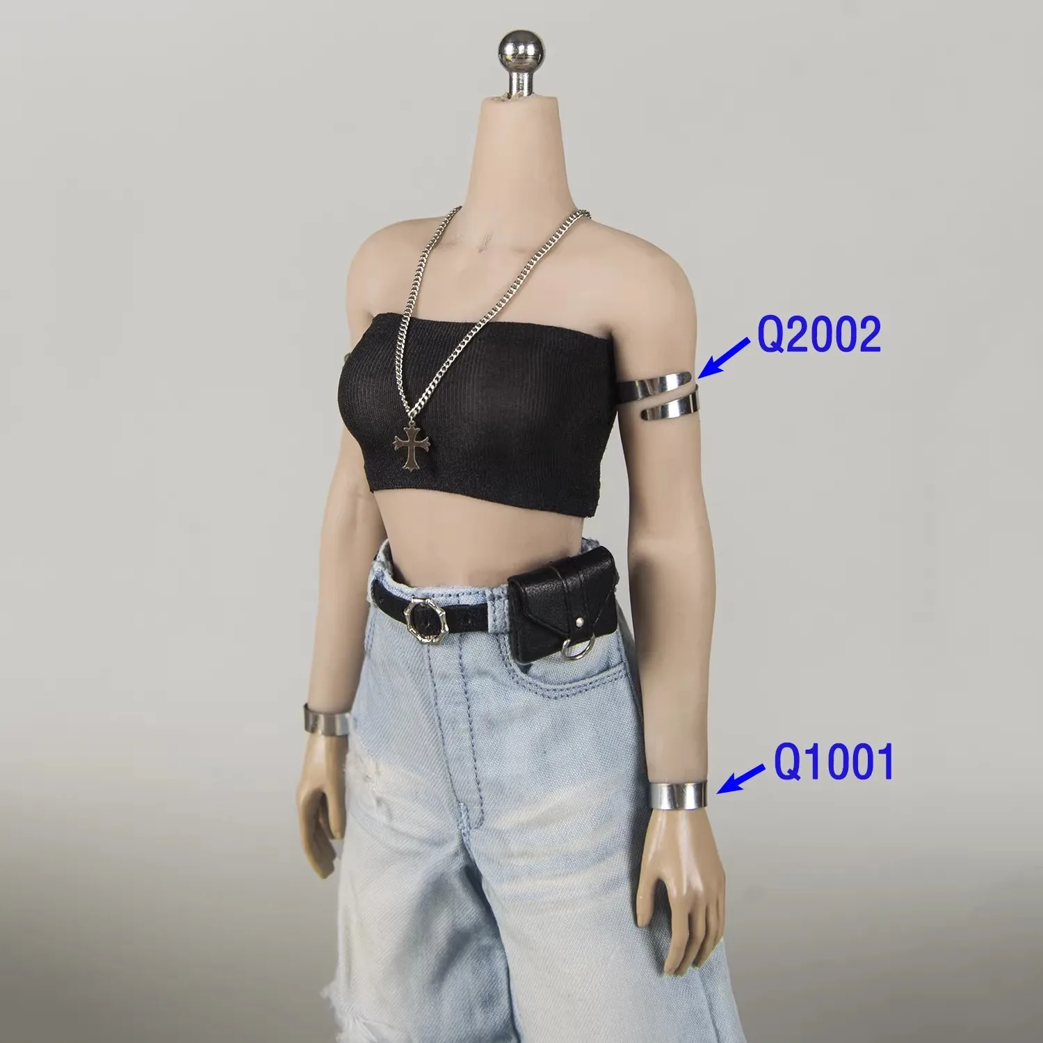 Lumaca 1/6 1/12 Soldato Ornamenti Bracciale Polsino Anello al collo Misura 12 "Action Figure Modello Disponibile