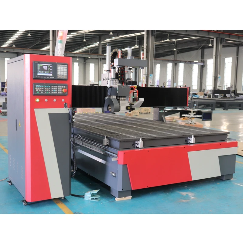 CNC Cutting Saw Machine AKM2040C ATC CNC Router 2030 2040 Wood MDF PVC Carving Doors Making