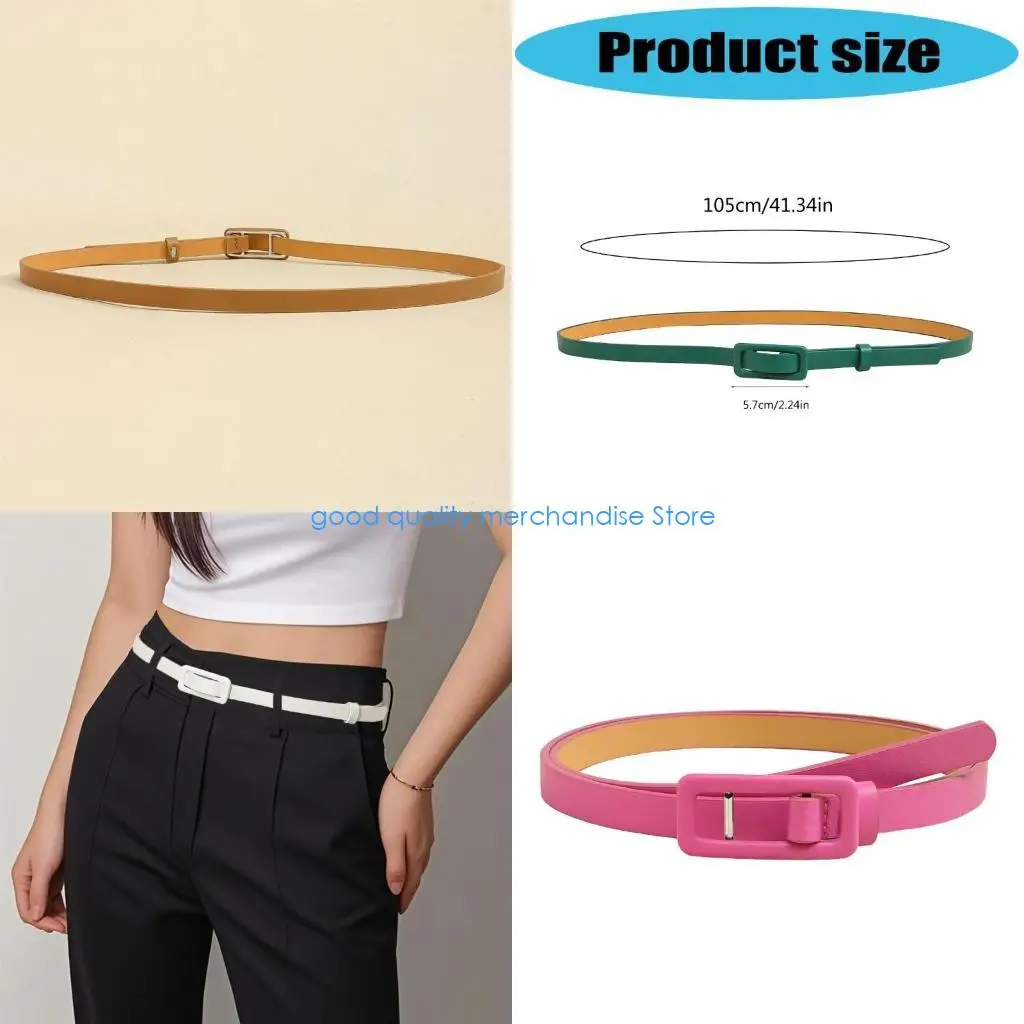 

Y5JD регулируемый легкий пояс из искусственной кожи, удобный для путешествий, поясной ремень для женщин, девушек, повседневная и