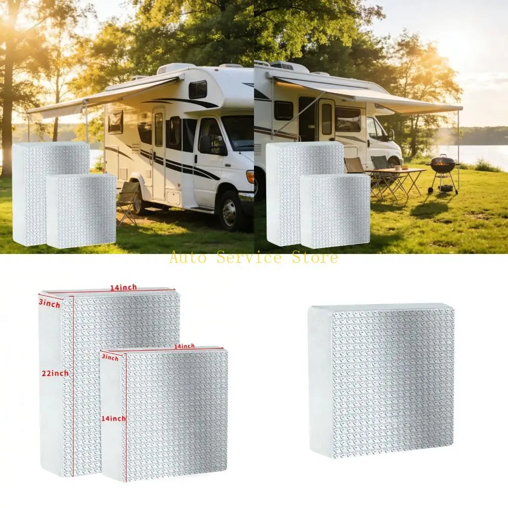 

462A Strong 35D Sponge Motorhome Roof Vent Cover 14x14x3 Inches For Privacy Screen