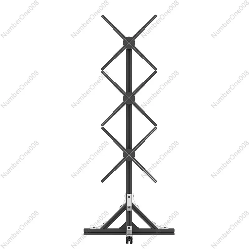 

Splicing 3D Hologram Projector Fan 50cm Advertising Logo Display Stand Led Sign Holographic Lamp Player Support Image Video