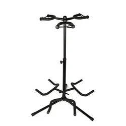 Vertical Guitar Stand Height-adjustable Multiple Guitar Stand Madeof19mm/25mmThickSteel Tube Portable Stand for Multiple Guitars