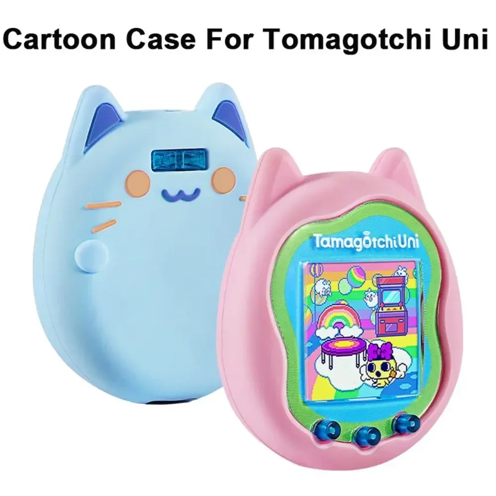 Picture 4: Soft Silicone Cartoon Case Shell Game Protective Cover Accessories Virtual Electronic Pets Protector for Tamagotchi Uni
